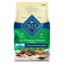 New Blue Buffalo Life Protection Formula Adult Dry Dog Food - Lamb Brown Rice