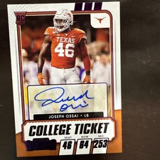 2021 Panini Contenders Draft Picks - Joseph Ossai #161 Purple (AU, RC)