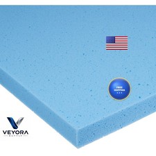 Rolyan Temper Foam 1" x 16" x 24" Blue Medium Density Sheet Case of 1