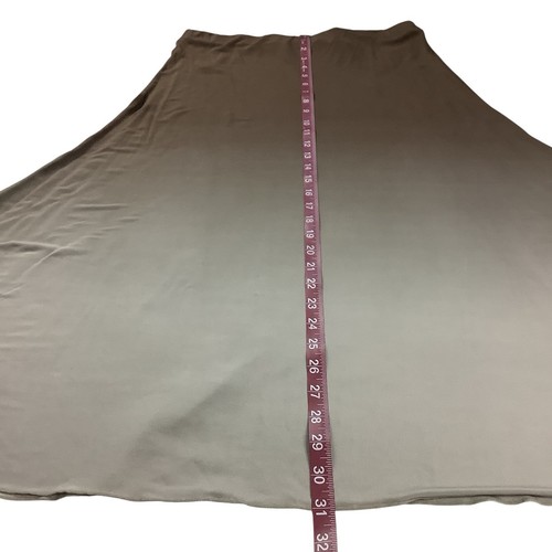 Vintage Valerie Stevens Brown Ombre Midi Skirt Women M Shark Bite Asymmetrical - Picture 10 of 13
