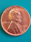 1955-S  Lincoln Wheat GEM RED BRILLIANT UNCIRCULATED See Pics Nice Coin****