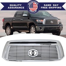 New For Toyota Tundra 2010-2013 Front Bumper Upper Grille Chrome 53100-0c240