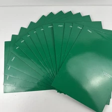 Mead Five Star 4 Pocket Paper Folder QTY 14 3-Whole Punch Green