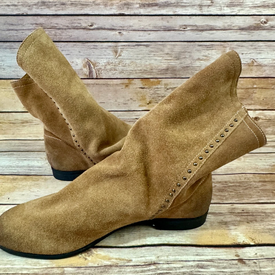 Botas holgadas al tobillo Chippewa de cuero gamuza marrón para mujer Coconut by Matisse 9,5 M Foto 4 de 4