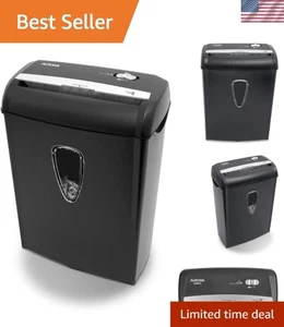 Secure 8-Sheet Cross-Cut Shredder with Quiet Operation & Large Capacity Basket