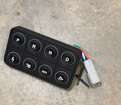 No Box AEM EV 8-Button CAN Keyboard 30-8400