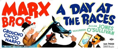 A DAY AT THE RACES (1937) HUGE restored 27