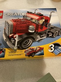 Lego Creator 4955 Big Rig Red Truck New in Sealed Box