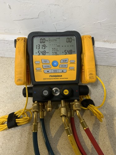 Fieldpiece SM482V Wireless Refrigerant 4-Port Manifold Vacuum