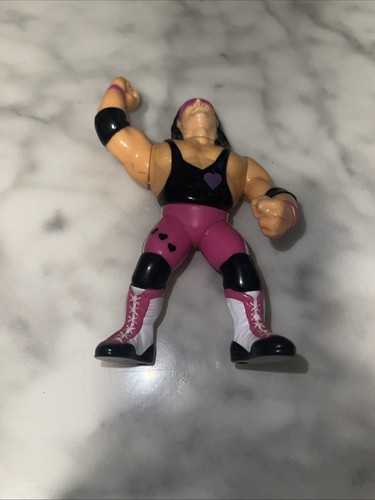 WWF Hasbro Bret The Hitman Hart Purple Heart Wrest...