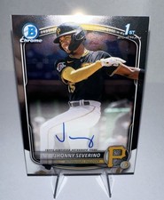 2025 Bowman Chrome Jhonny Severino Auto #CPA-JS