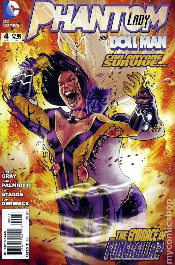 Phantom Lady #4 FN 2013 Stock Image