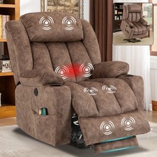 Large Power Lift Recliner Chair with Extended Footrest for Elderly Big Tall Man