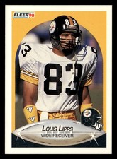 Louis Lipps 1990 Fleer #145 Pittsburgh Steelers FOOTBALL *223