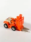 Tonka GoBots 1984 Vintage Autocon Spoons MR-34 Robot Forklift Action Figure