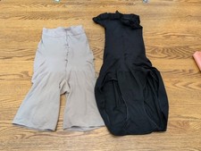 Spanx Size D Black Beige Shaper NWOT Free Ship