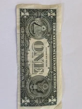 Double Printed US currency