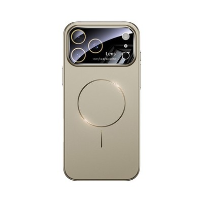 For iPhone 17 16 Pro Max 15 14 13 Magsafe Ultra-Slim Camera Lens Protector Case
