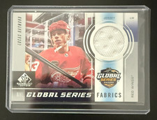 2024-25 UD SP Game Used Hockey LUCAS RAYMOND Global Series Fabrics Jersey Patch