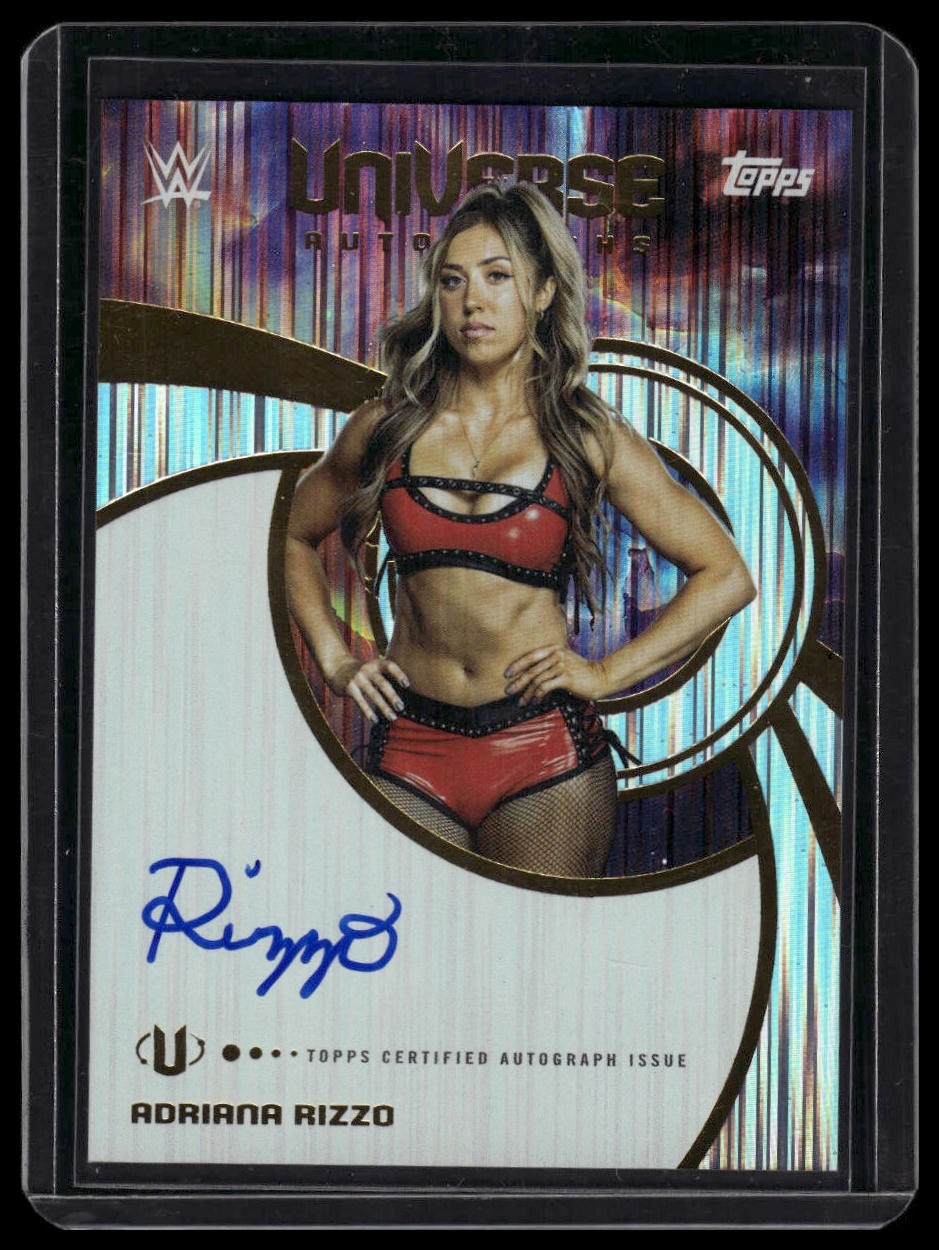 2025 Topps Universe WWE #UNA-ARI Adriana Rizzo Universe Autographs