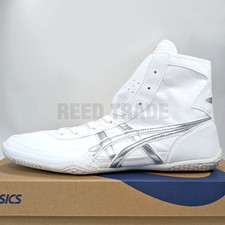 ASICS Wrestling Shoes 1083A001 White/Silver White lace:White EX-EO TWR900 Succ