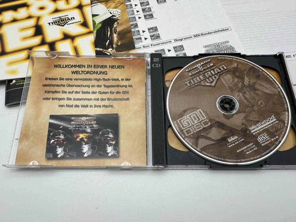 Command & Conquer Teil 3: Operation Tiberian Sun + Feuersturm Big Box Lösung - Bild 4 von 4