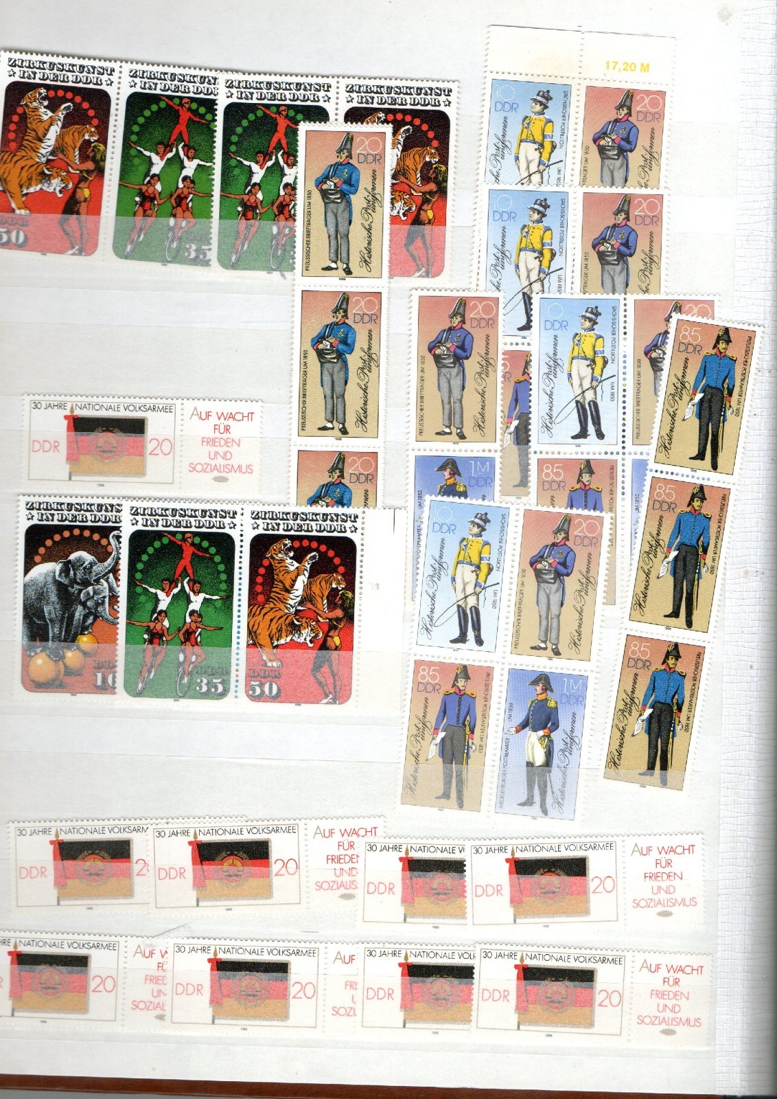 Rbay ,:-DDR Zusammendrucke postfrisch gestempelt | eBay.de