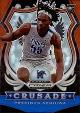2020-21 Panini Prizm - Crusade Precious Achiuwa #88 Red White & Blue Prizm (RC)