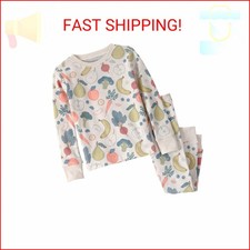 little planet by carter's Neutral 2-piece Pajamas made with Organic Cotton, Vegg