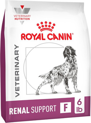 Veterinary Diet Canine Renal Support F Adult Dry Dog Food, 6 Lb Bag