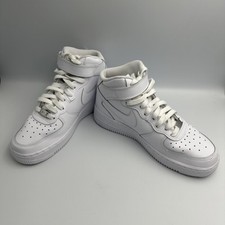 Nike Air Force 1 Mid LE GS White DH2933 111 Youth Shoes Size 6Y Worn Once Clean