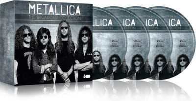 Metallica The Broadcast Collection 1988–1994 4CD Box Set Live FM 