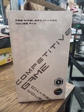 RGB Wireless Charging Mouse Pad   Competitive Gaming Mouse Pad with RGB Lights