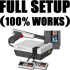 NES Nintendo Entertainment System *ACTION SET* 1985 NES-001 console +controllers