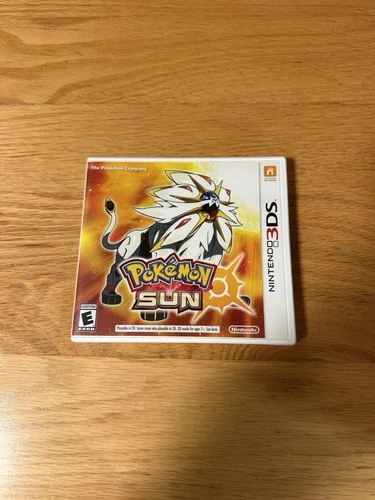 Pokemon Sun Nintendo 3DS Role Playing Game with Case & Cartridge, E Rated