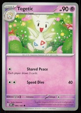 Togetic 084/197 Uncommon Obsidian Flames Pokemon Near Mint