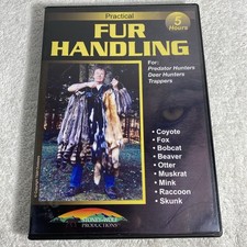 Practical Fur Handling (DVD) T&M Outdoors Predator & Deer Hunters Trapping 5 hrs