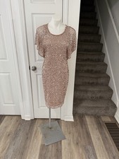 Adrianna Papell Sequin Midi Dress Size 10