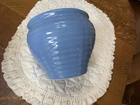 BAUER Pottery Ringed Jardiniere Flower Pot Planter  In Delft Blue