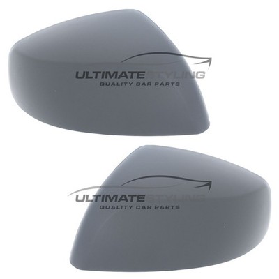 Vauxhall Agila MK2 2008-2014 Door Wing Mirror Cover Cap Primed 1 Pair Left Right