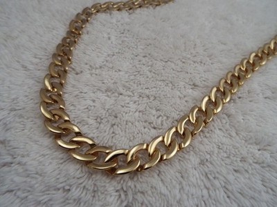 Goldtone Link Necklace (A74)