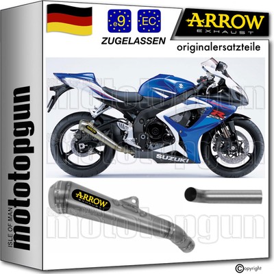 auspuff zugelassen titan pro arrow fur suzuki gsx-r 750 ie 2006 06 2007 07
