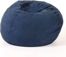 New 5 Foot Bean Bag, 5 Ft, Midnight Blue