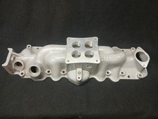 Offenhauser 4 Brl Intake Flathead 8ba For Small Base Wcfb Never Used.