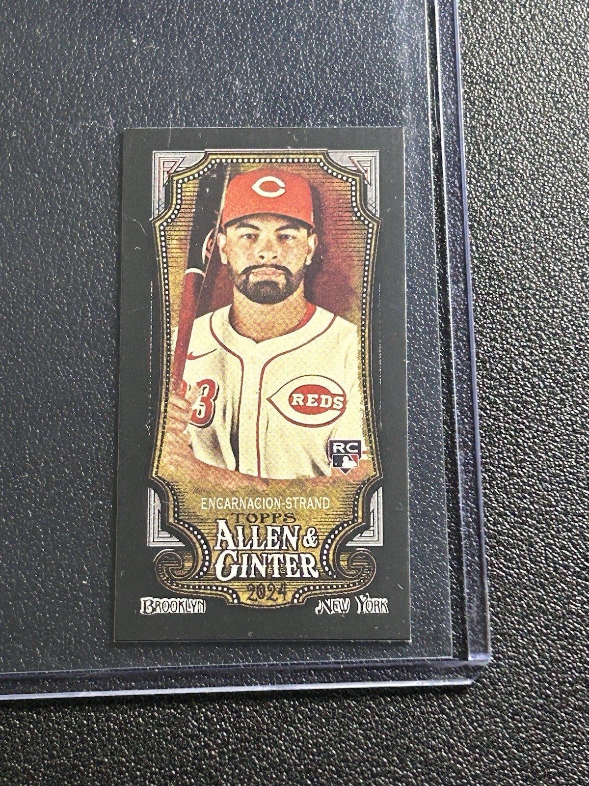 2024 Topps Allen & Ginter Christian Encarnacion-Strand RC Black Border Mini #6