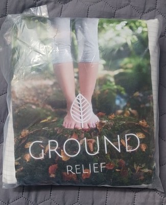 GROUND Relief Fitted Sheet, King Size, Color White