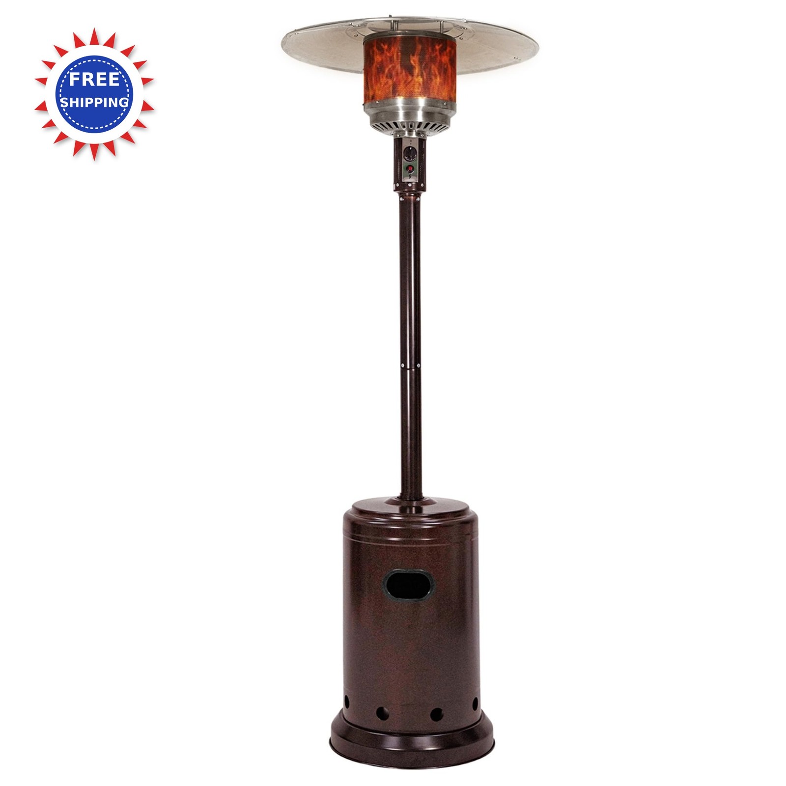 46 000 Btu Outdoor Commercial Residential Wheels Bronze