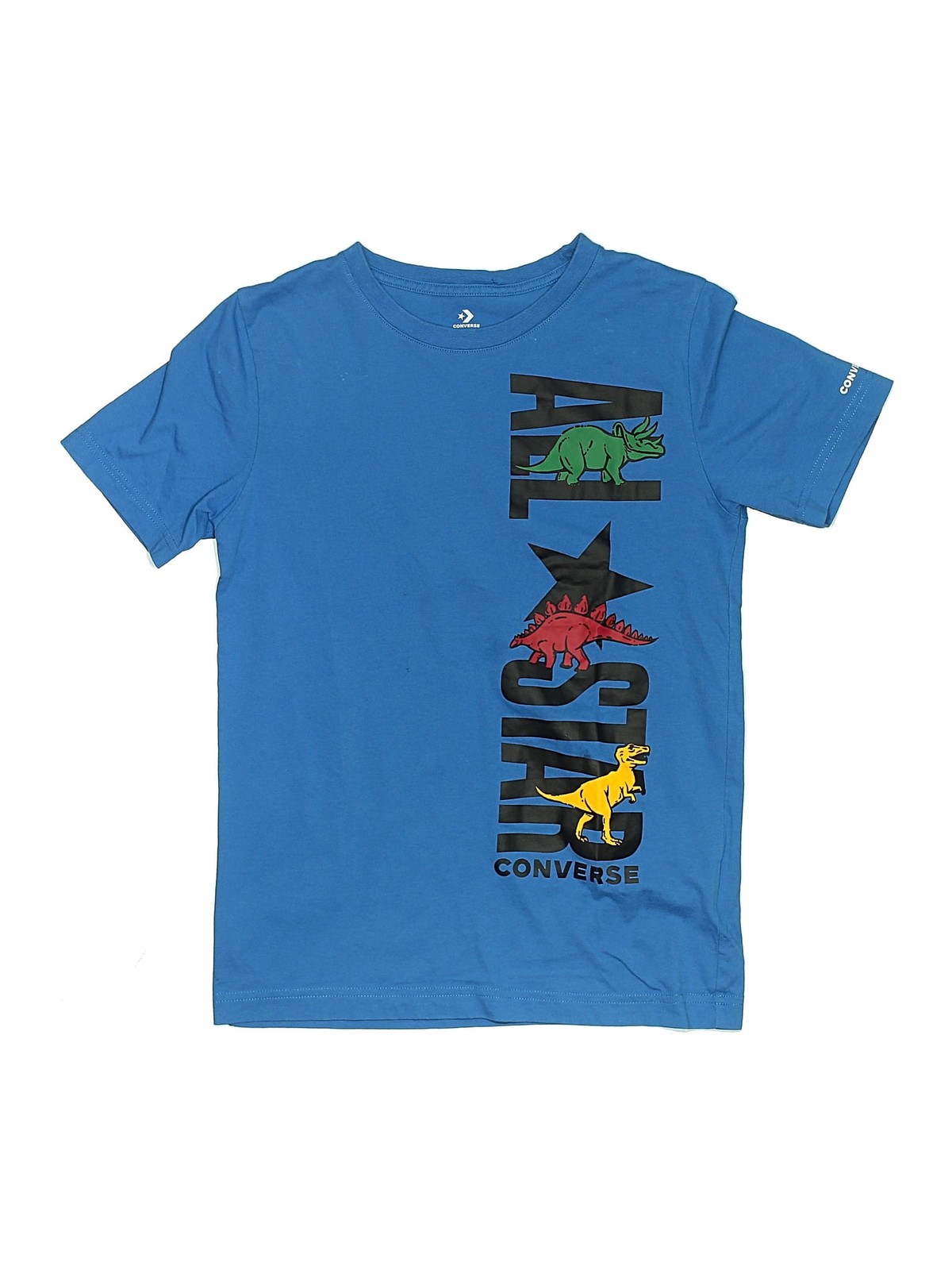 Converse Boys Blue Short Sleeve T-Shirt 12