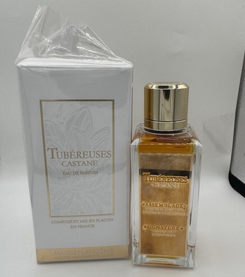 Maison Lancome Tubereuses Castane 3.3/3.4 oz EDP 100 ml Spray Open Box Rare