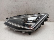 2018 SEAT ARONA 6F2941773A NS LEFT PASSENGER'S HEADLIGHT LAMP TSI FR